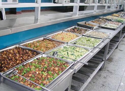 河南新聞出版學校食堂環境