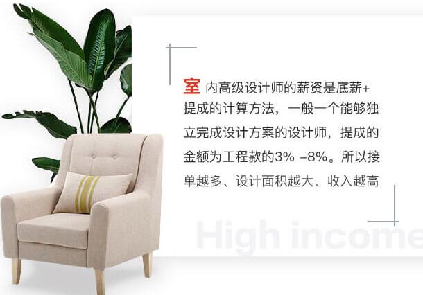 室內(nèi)設(shè)計(jì)師工資一般能拿多少「提成比例」
